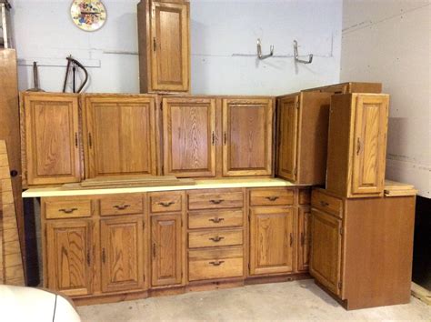 used oak cabinets for sale